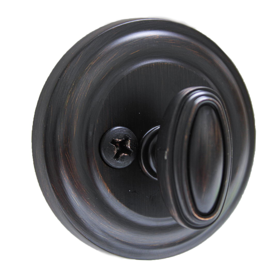 CERROJO MITAD DE MADERA TRADITIONAL ROUND