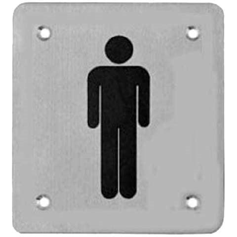 SEÑAL DE BAÑO PARA HOMBRES